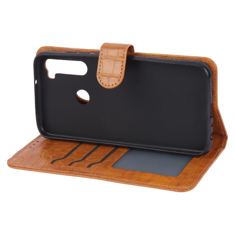 کیف چرمی پوست ماری مگنتی Xiaomi Redmi Note 8