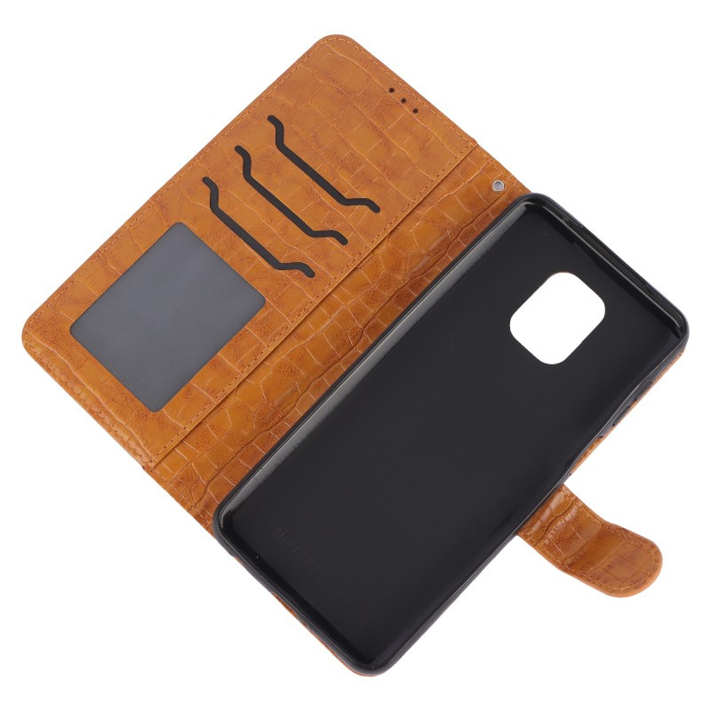 کیف چرمی پوست ماری مگنتی Xiaomi Redmi Note 9s / Note 9 Pro / Note 10 Lite