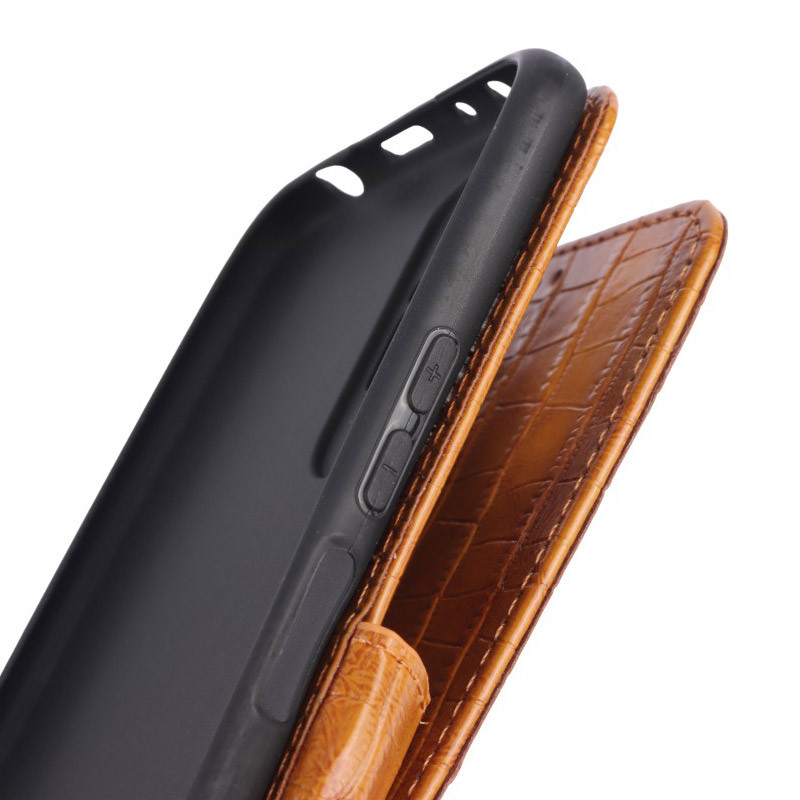 کیف چرمی پوست ماری مگنتی محافظ لنزدار Xiaomi Redmi Note 10 Pro 4G