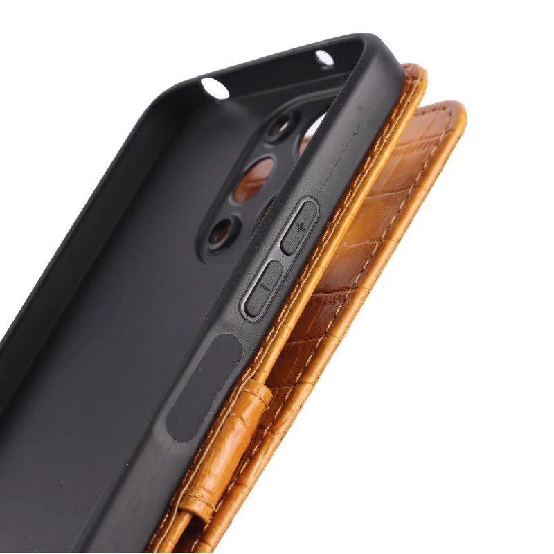 کیف چرمی پوست ماری مگنتی محافظ لنزدار Xiaomi Redmi 12