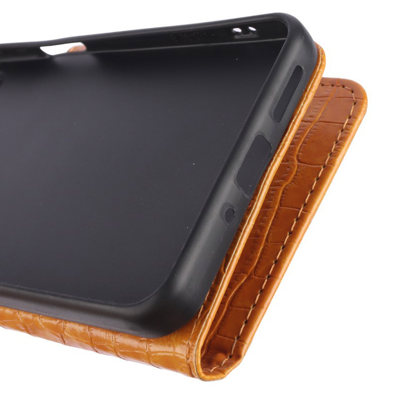 کیف چرمی پوست ماری مگنتی محافظ لنزدار Xiaomi Redmi 13C / Poco C65