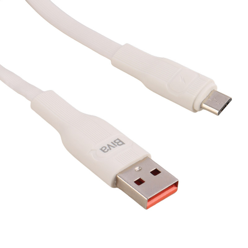 کابل میکرو یو اس بی فست شارژ Biva C-01V 2.4A 1m