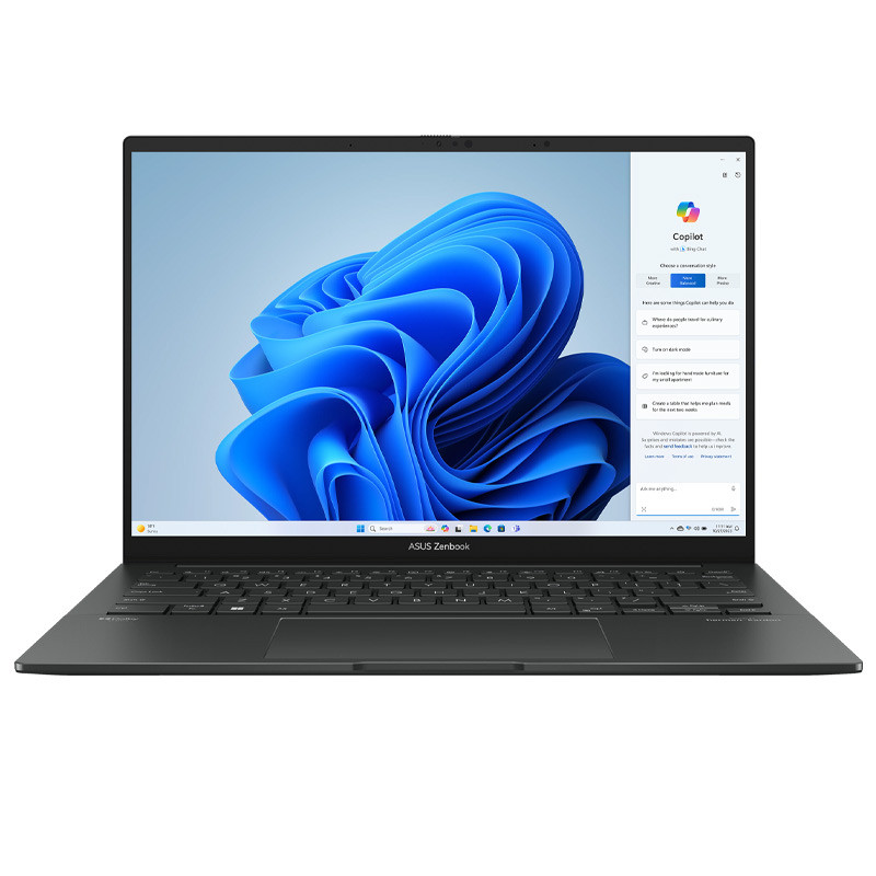 لپ تاپ ایسوس 14 اینچی Zenbook 14 OLED Q415MA Core Ultra 5 125H 8GB 512GB SSD