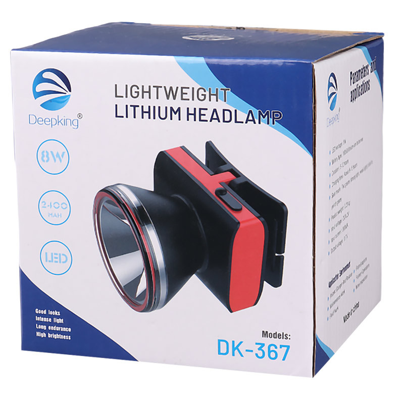 چراغ قوه پیشانی هدلایت شارژی Deepking DK-367