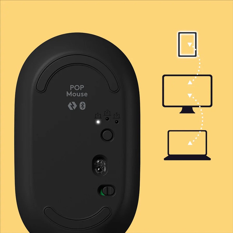 موس بی سیم Logitech Pop Muse