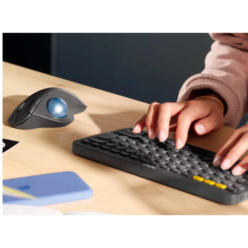 موس بی سیم Logitech Ergo M575