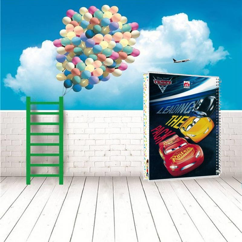 دفتر سیمی 80 برگ طرح کارتونی نهال آلما کد 7898