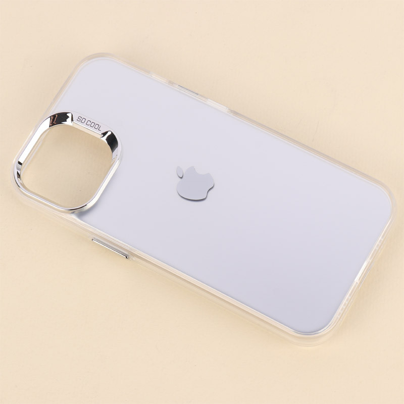 قاب PC So Cool دور محافظ متال iPhone 15