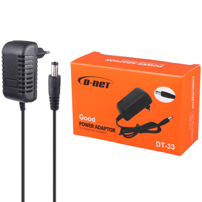 آداپتور مودم D-net DT-33 CKS-0920 9V 2A
