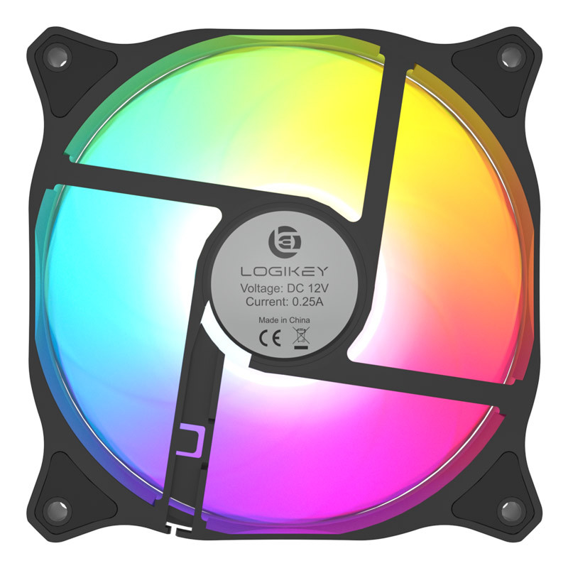 فن کیس لاجی کی LogiKey F141 ARGB 14*14
