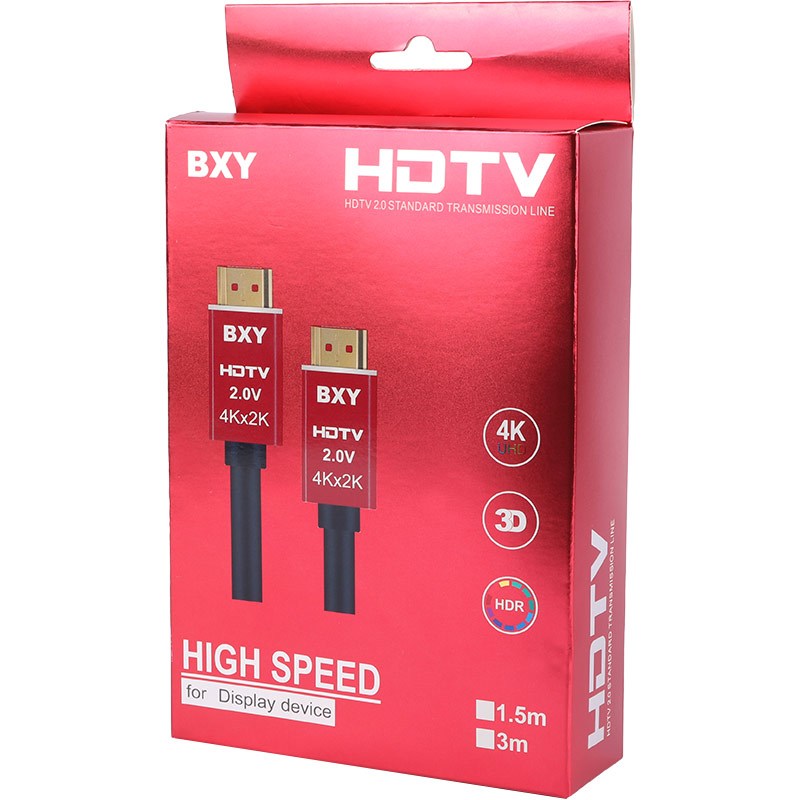 کابل BXY HDMI V2.0 4K 1.5m