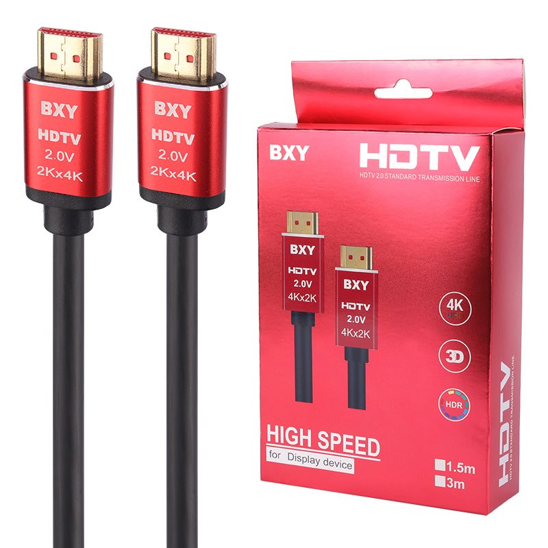 کابل BXY HDMI V2.0 4K 1.5m