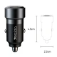 شارژر فندکی فست شارژ Yesido Y55 QC3.0 PD 3A 30W + کابل تبدیل تایپ سی