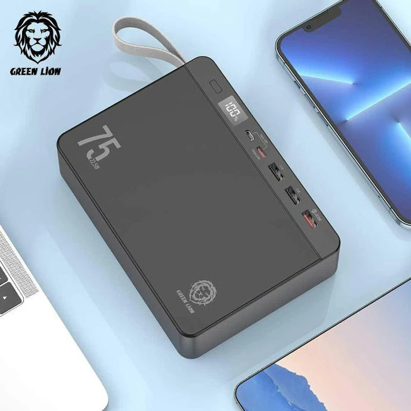 پاور بانک فست شارژ 75000 گرین لاین Green Lion Power Volt QC3.0 PD 22.5W
