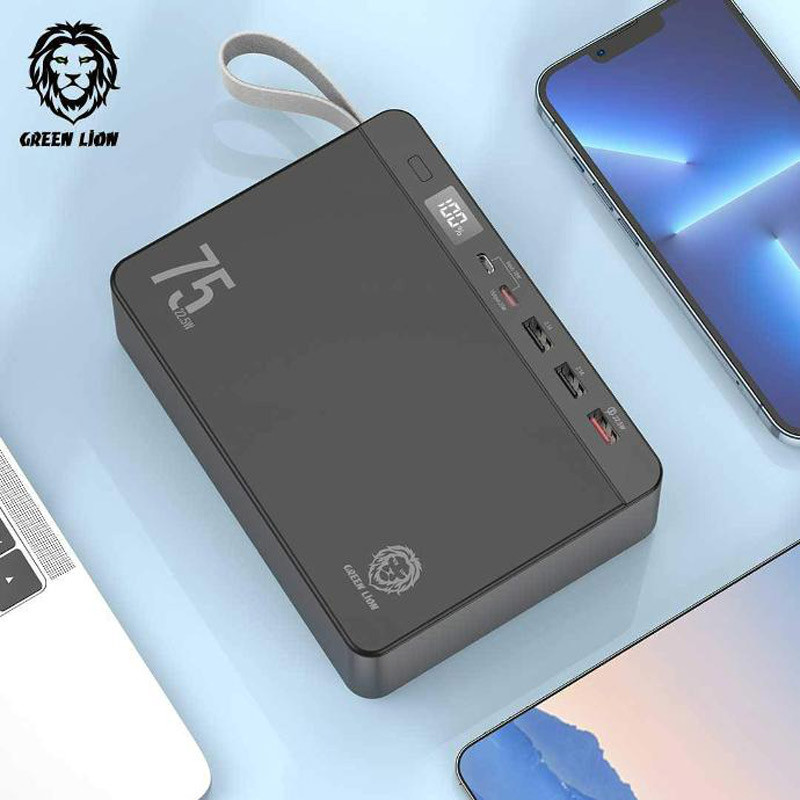 پاور بانک فست شارژ 75000 گرین لاین Green Lion Power Volt QC3.0 PD 22.5W