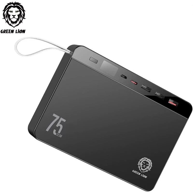 پاور بانک فست شارژ 75000 گرین لاین Green Lion Power Volt QC3.0 PD 22.5W