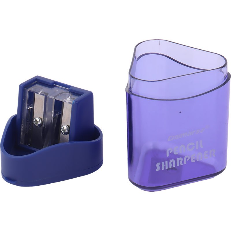تراش پلاستیکی مخزن دار Daimarse DMS-821 بسته 12 عددی