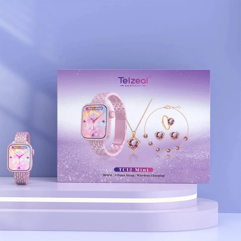 ساعت هوشمند Telzeal TC12 Mini 36mm