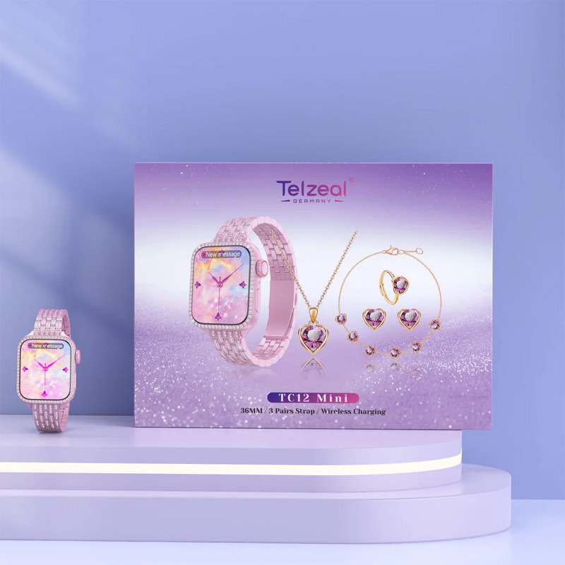 ساعت هوشمند Telzeal TC12 Mini 36mm