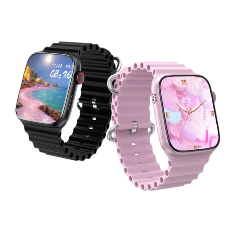 ساعت هوشمند Telzeal TC03 Ultra Mini 38mm + یک عدد ساعت عقربه ای زنانه
