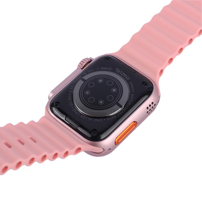 ساعت هوشمند Telzeal TC03 Ultra Mini 38mm + یک عدد ساعت عقربه ای زنانه