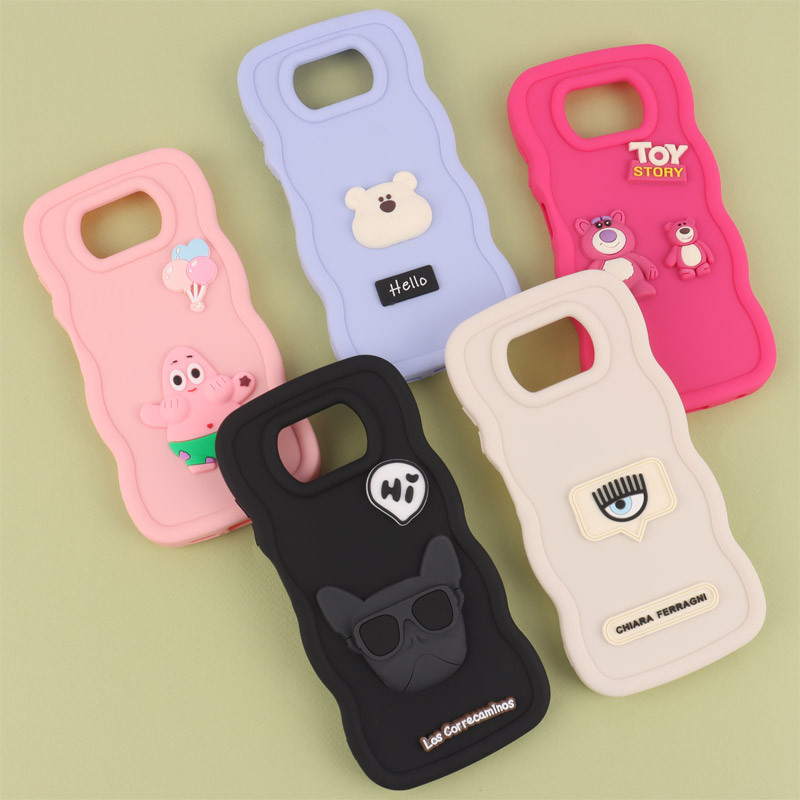 قاب عروسکی برجسته موج دار فانتزی Xiaomi Poco X3 / X3 NFC / X3 Pro