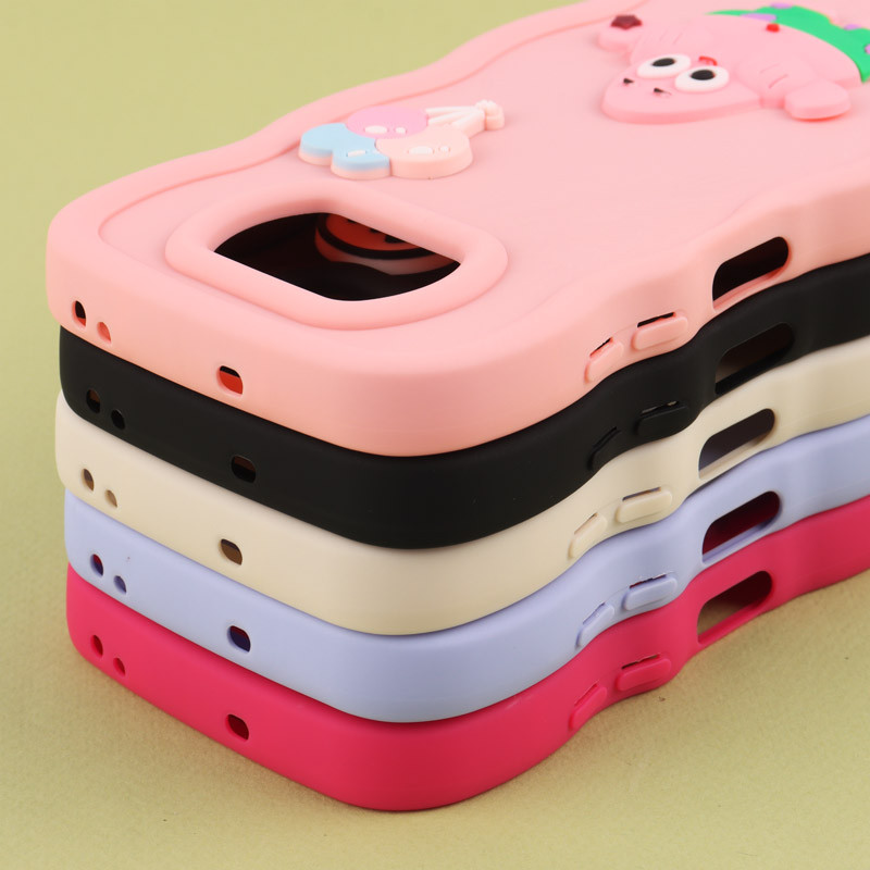 قاب عروسکی برجسته موج دار فانتزی Xiaomi Poco X3 / X3 NFC / X3 Pro