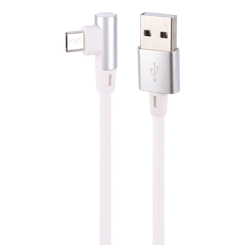 کابل میکرو یو اس بی KingStar K80A 2.1A 1.2m یکسر L