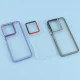قاب PC پشت شفاف Lucky Case دور رنگی Xiaomi Redmi 13 4G / Redmi 13 5G