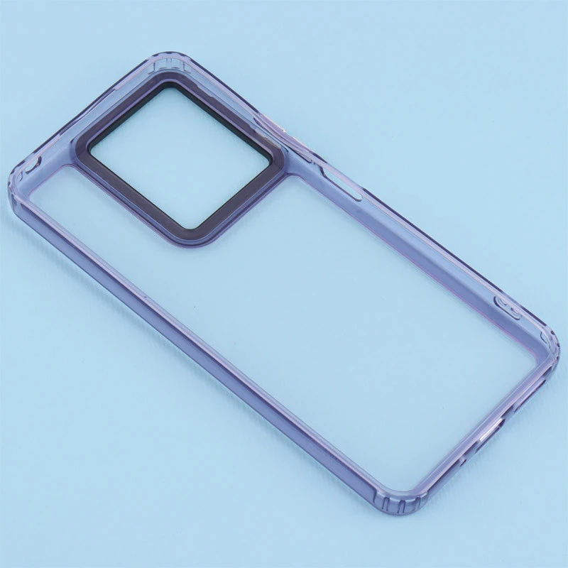 قاب PC پشت شفاف Lucky Case دور رنگی Xiaomi Redmi 13 4G / Redmi 13 5G