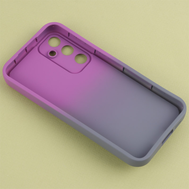 قاب سیلیکونی سامسونگ Galaxy A55 اسپینردار محافظ لنزدار دورنگ