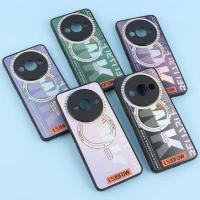 قاب PC مگ سیف طرح دار MWK محافظ لنزدار Xiaomi Redmi A3 / A3X