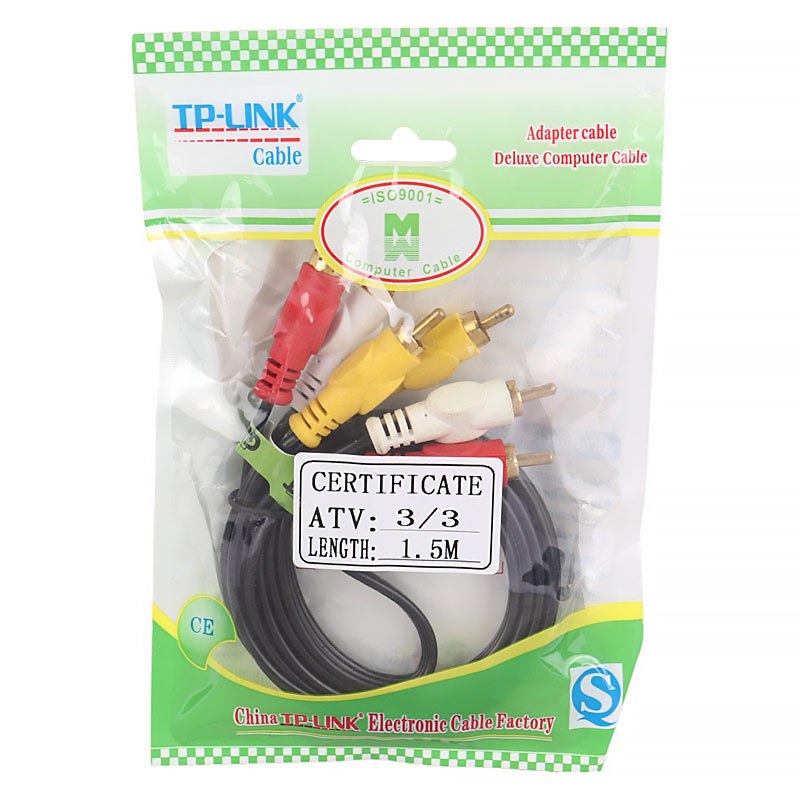 کابل 3 به 3 TP-Link AV RCA 1.5m