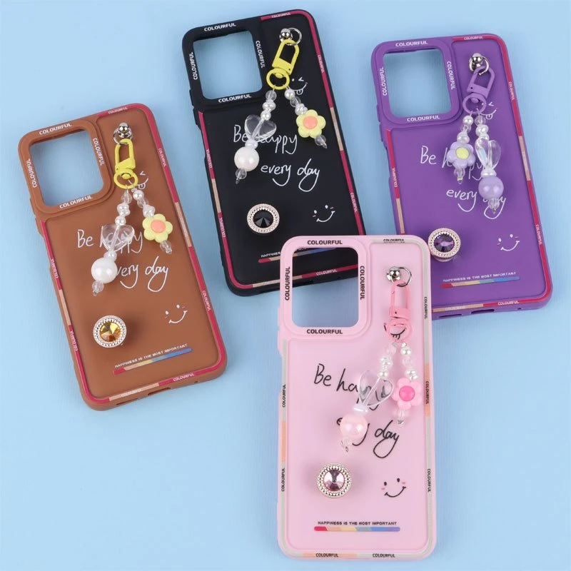 قاب ژله ای Colourful شیائومی Redmi Note 12 4G آویزدار
