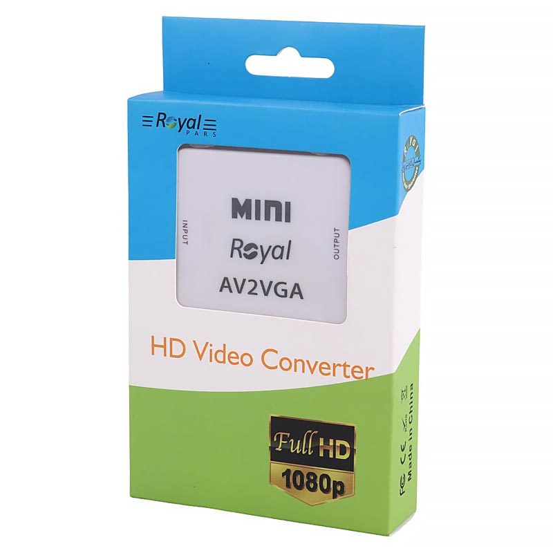 تبدیل Royal Mini AV to VGA