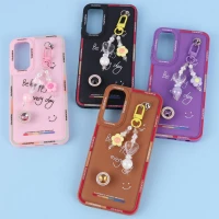 قاب ژله ای Colourful سامسونگ Galaxy A25 آویزدار