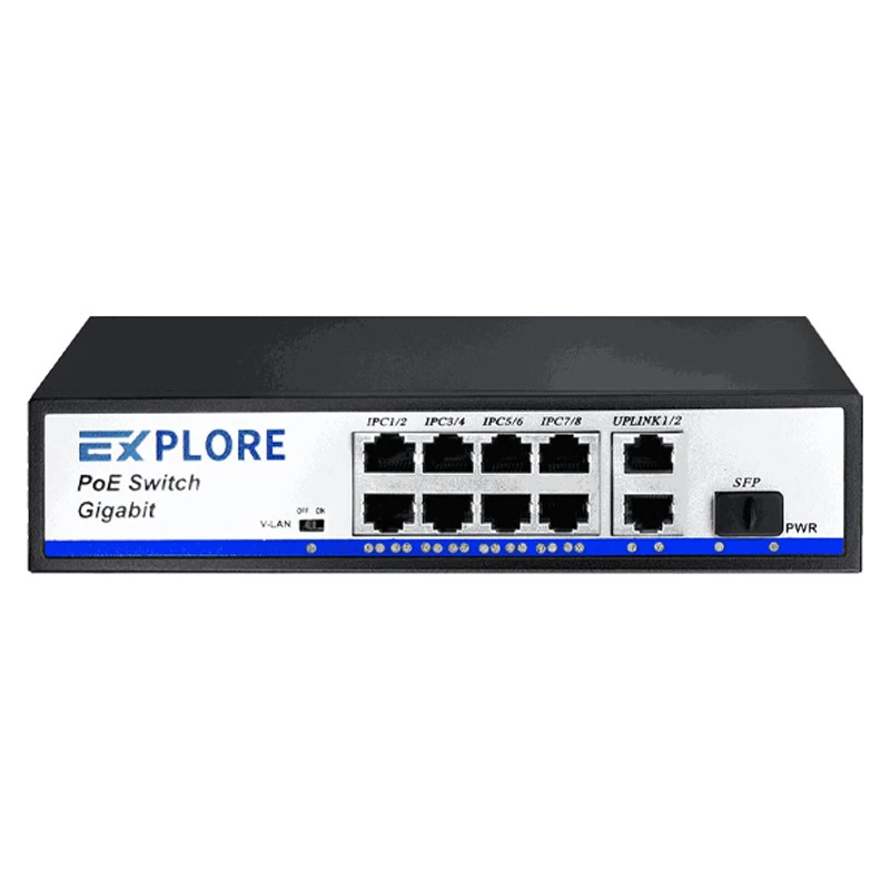 سوییچ Explore EX-PG8002-S1 3Port + 8 POE