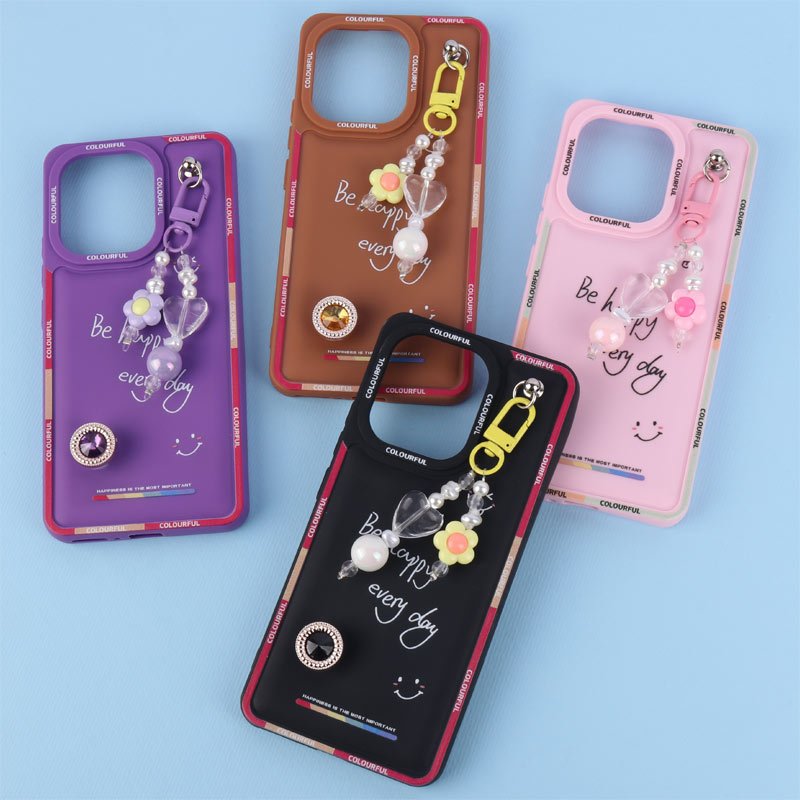 قاب ژله ای Colourful شیائومی Redmi Note 13 4G آویزدار