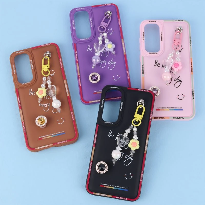 قاب ژله ای Colourful سامسونگ Galaxy A35 آویزدار