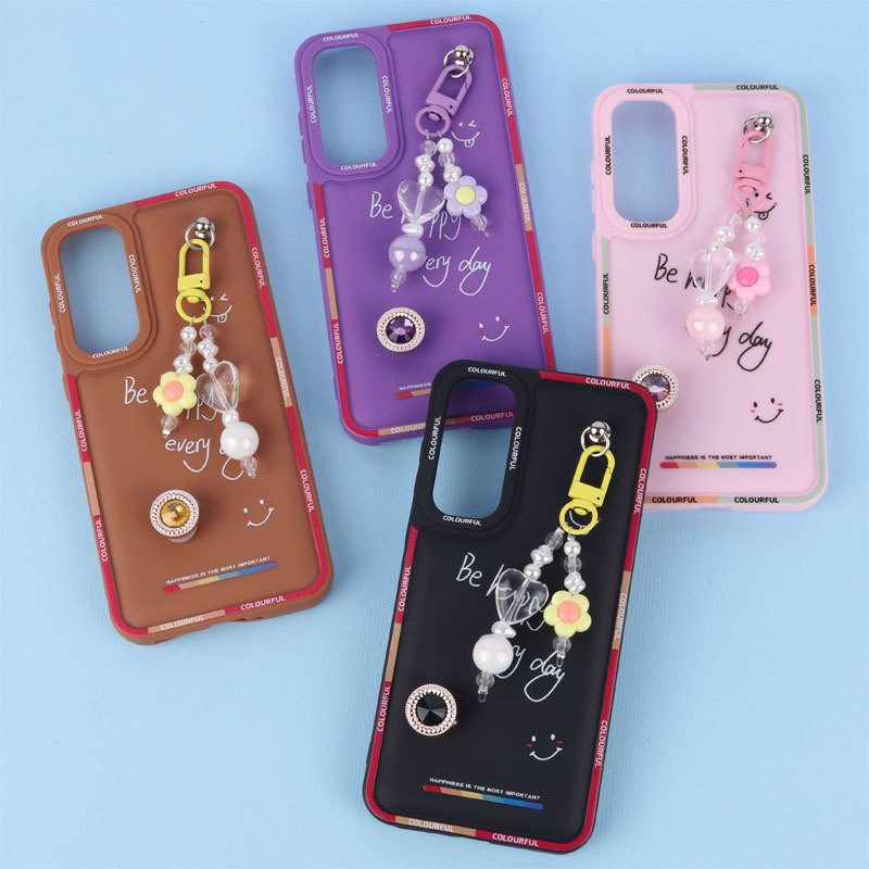 قاب ژله ای Colourful سامسونگ Galaxy A35 آویزدار