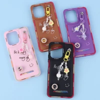 قاب ژله ای Colourful شیائومی Redmi 13C / Poco C65 آویزدار