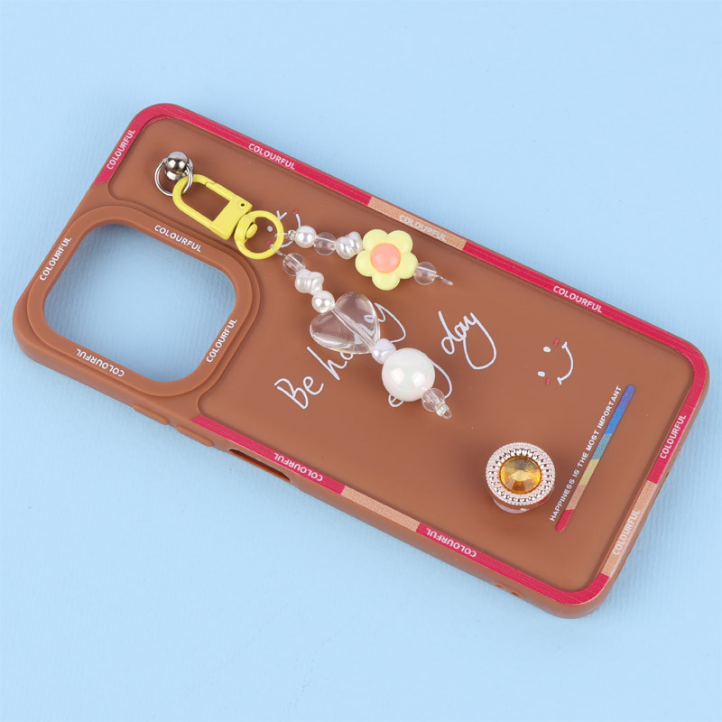قاب ژله ای Colourful آویزدار Xiaomi Redmi 13C / Poco C65