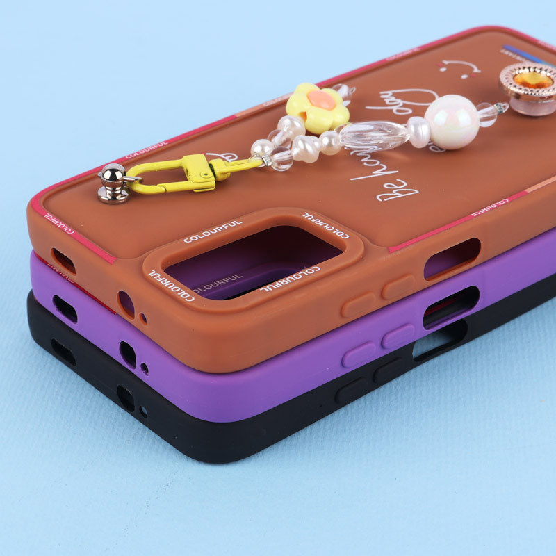 قاب ژله ای Colourful آویزدار Xiaomi Poco M3