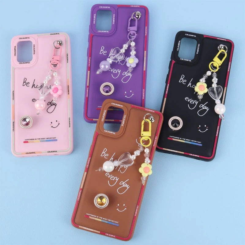 قاب ژله ای Colourful سامسونگ Galaxy A51 4G آویزدار