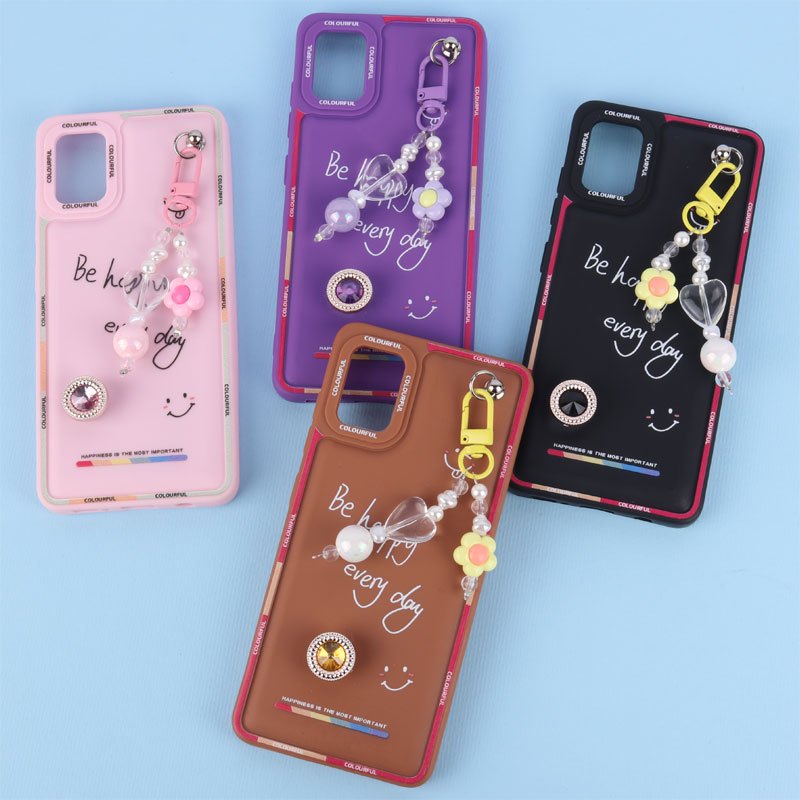 قاب ژله ای Colourful سامسونگ Galaxy A51 4G آویزدار