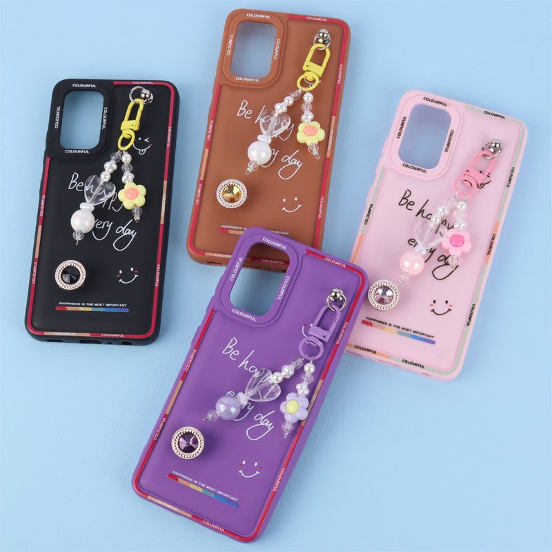 قاب ژله ای Colourful سامسونگ Galaxy A32 4G آویزدار