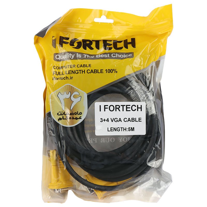 کابل Ifortech VGA 3+4 5m