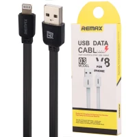 کابل آیفونی فست شارژ Remax V8-03 1m