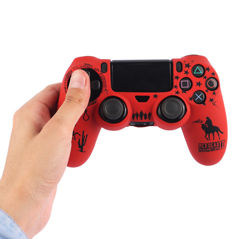 روکش دسته بازی PS4 طرح Red Dead Redemption 2 کد 7