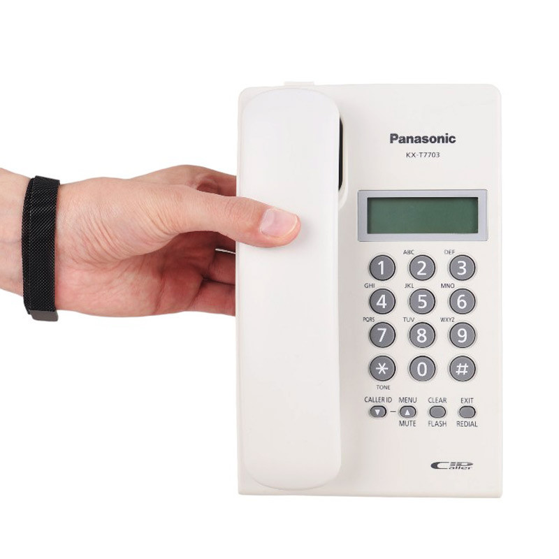تلفن رومیزی پاناسونیک Panasonic KX-T7703X